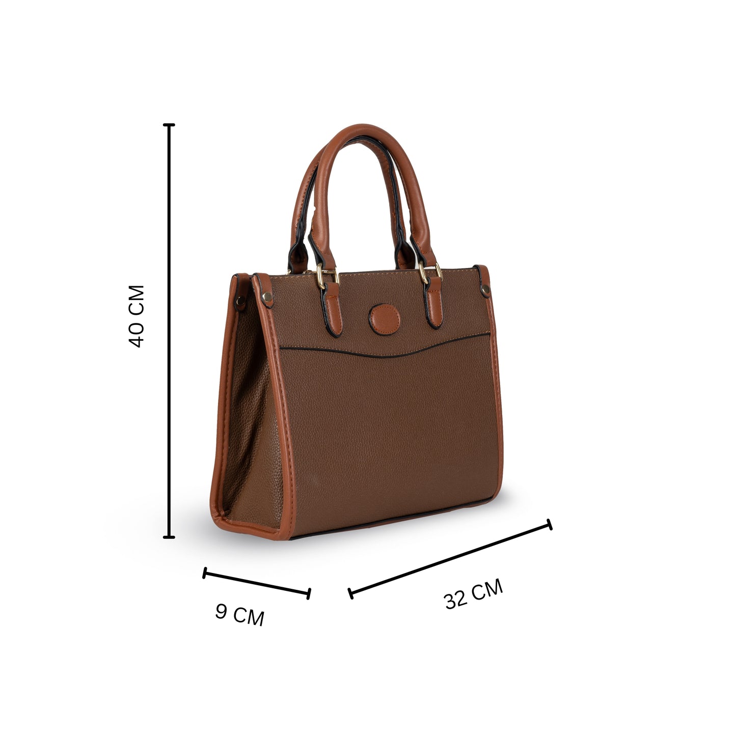 HB108 - Elegant Textured Handbag | Premium Quality | Regular Use | Luxury Style | Imported