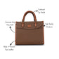 HB108 - Elegant Textured Handbag | Premium Quality | Regular Use | Luxury Style | Imported