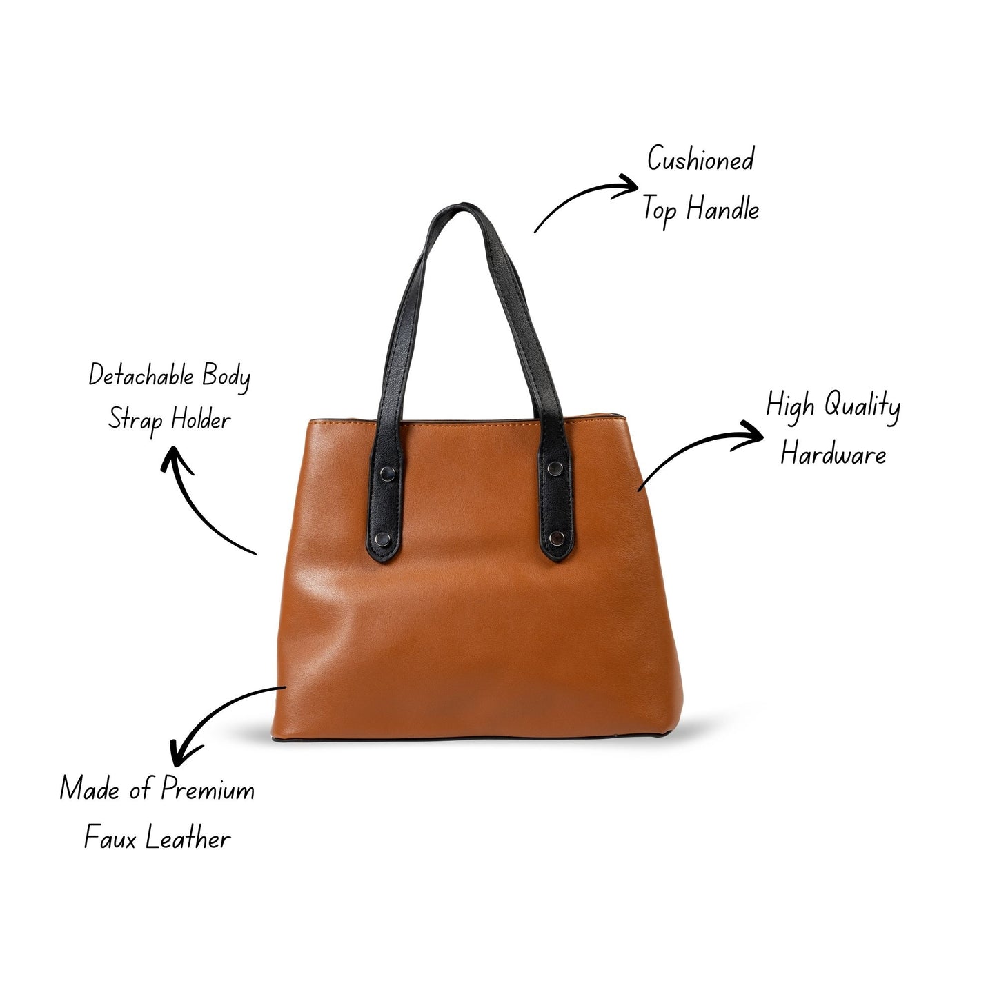 HB148- Elegant Textured Handbag | Premium Quality | Regular Use | Luxury Style | Imported