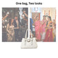 HB149- Elegant Textured Handbag | Premium Quality | Regular Use | Luxury Style | Imported