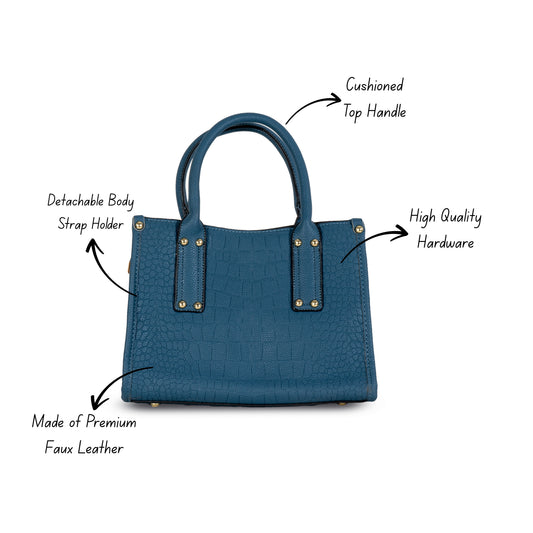 Elegant Textured Handbag – HB101 | Premium Quality | Regular Use | Luxury Style | Imported