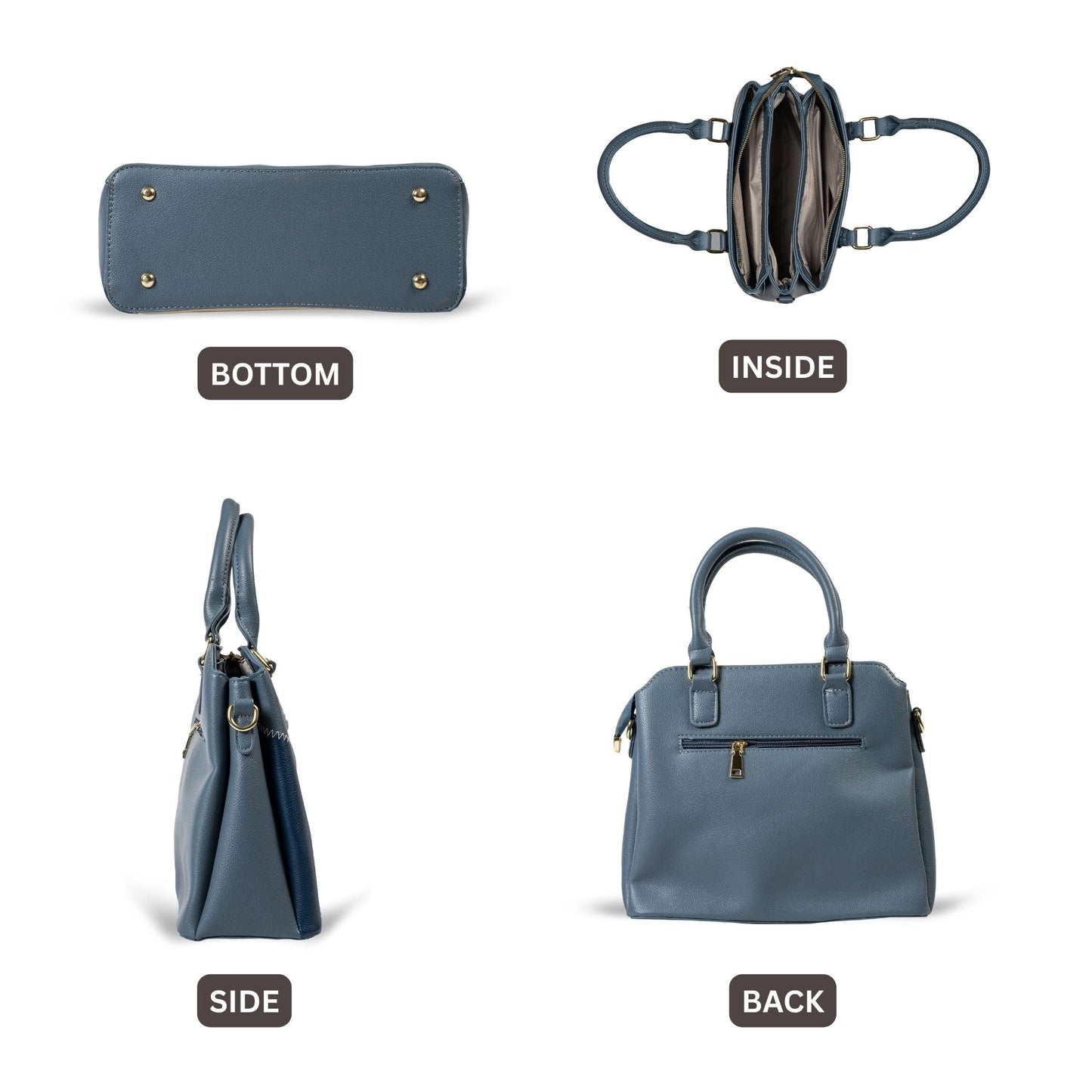 HB150- Elegant Textured Handbag | Premium Quality | Regular Use | Luxury Style | Imported