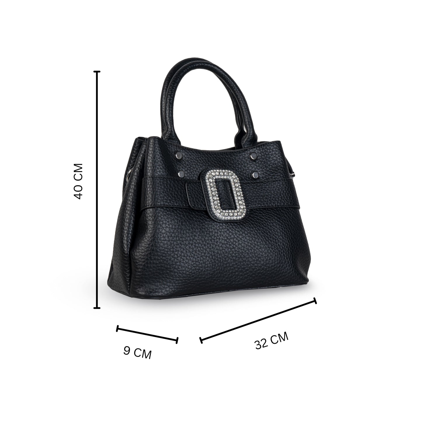HB110 - Elegant Textured Handbag | Premium Quality | Regular Use | Luxury Style | Imported