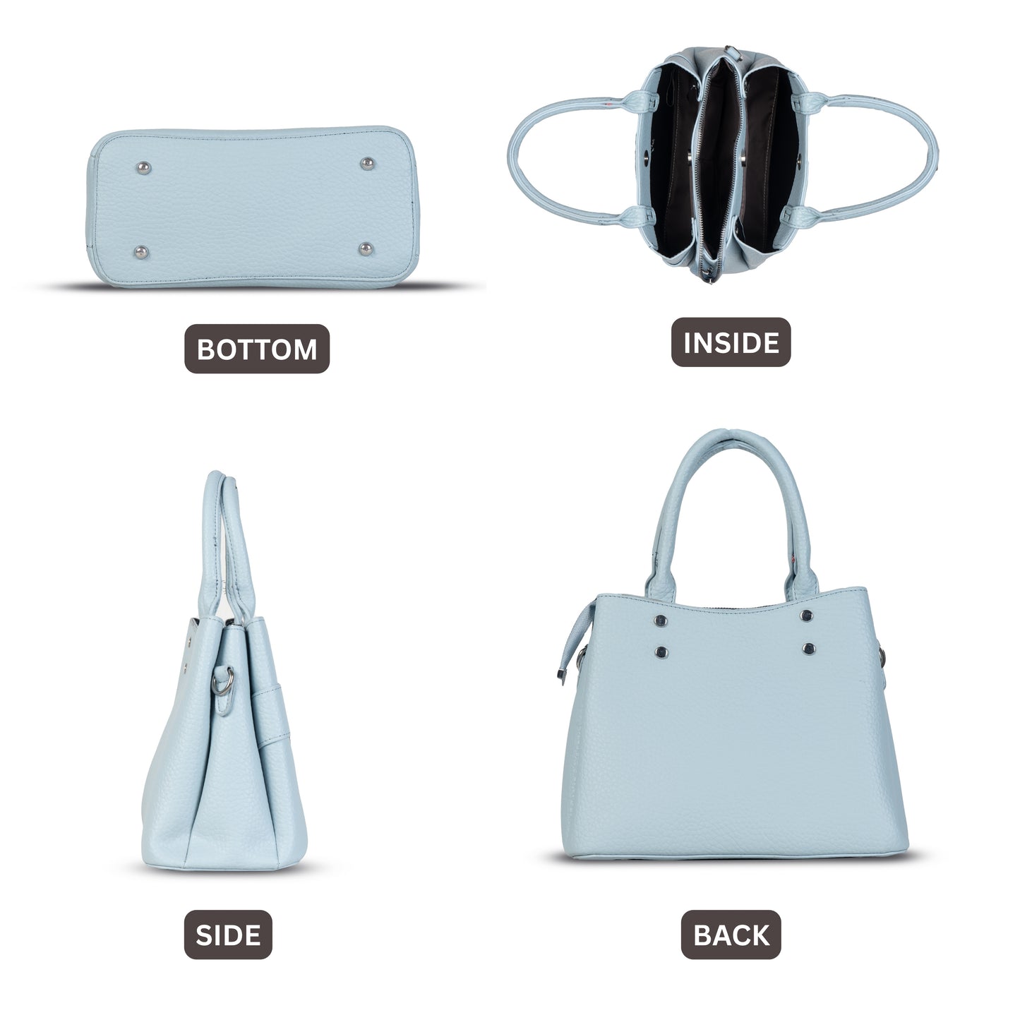HB111 - Elegant Textured Handbag | Premium Quality | Regular Use | Luxury Style | Imported