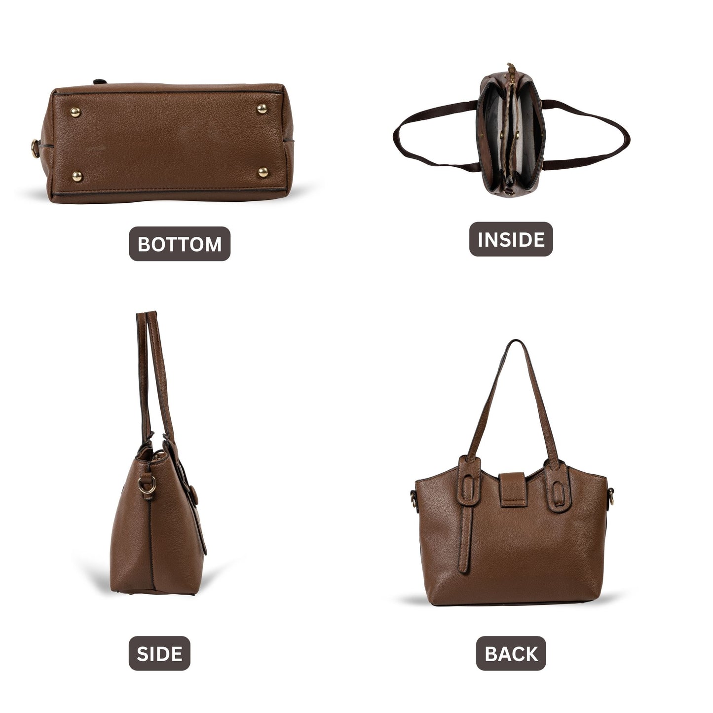 HB151- Elegant Textured Handbag | Premium Quality | Regular Use | Luxury Style | Imported