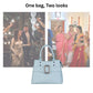 HB111 - Elegant Textured Handbag | Premium Quality | Regular Use | Luxury Style | Imported