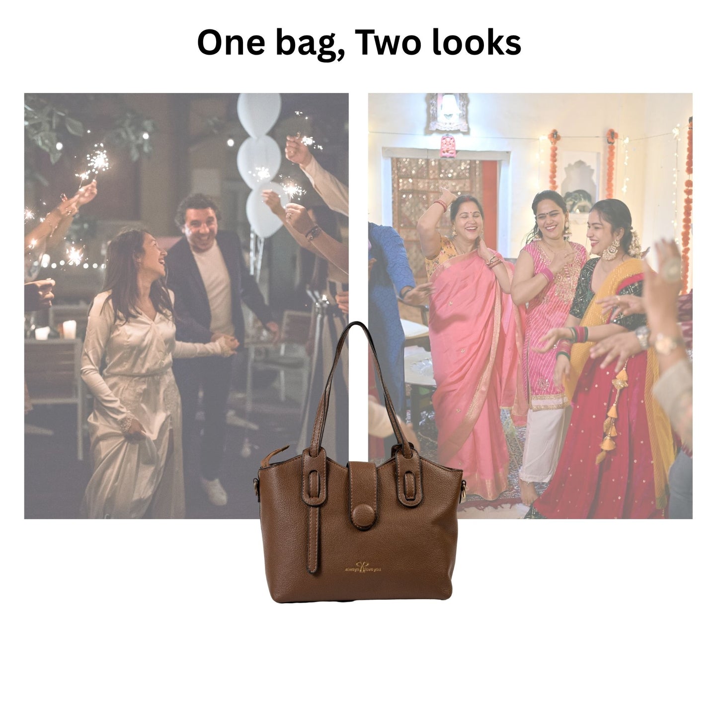 HB151- Elegant Textured Handbag | Premium Quality | Regular Use | Luxury Style | Imported