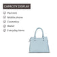 HB111 - Elegant Textured Handbag | Premium Quality | Regular Use | Luxury Style | Imported