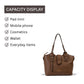 HB151- Elegant Textured Handbag | Premium Quality | Regular Use | Luxury Style | Imported
