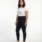 Black High Waist Leggings for Women | Stretchable, Breathable, Soft Fabric | All-Day Comfort Activewear Pants