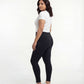 Black High Waist Leggings for Women | Stretchable, Breathable, Soft Fabric | All-Day Comfort Activewear Pants