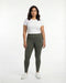 Olive Green - High Waist Leggings for Women | Stretchable, Breathable, Soft Fabric | All-Day Comfort Activewear Pants