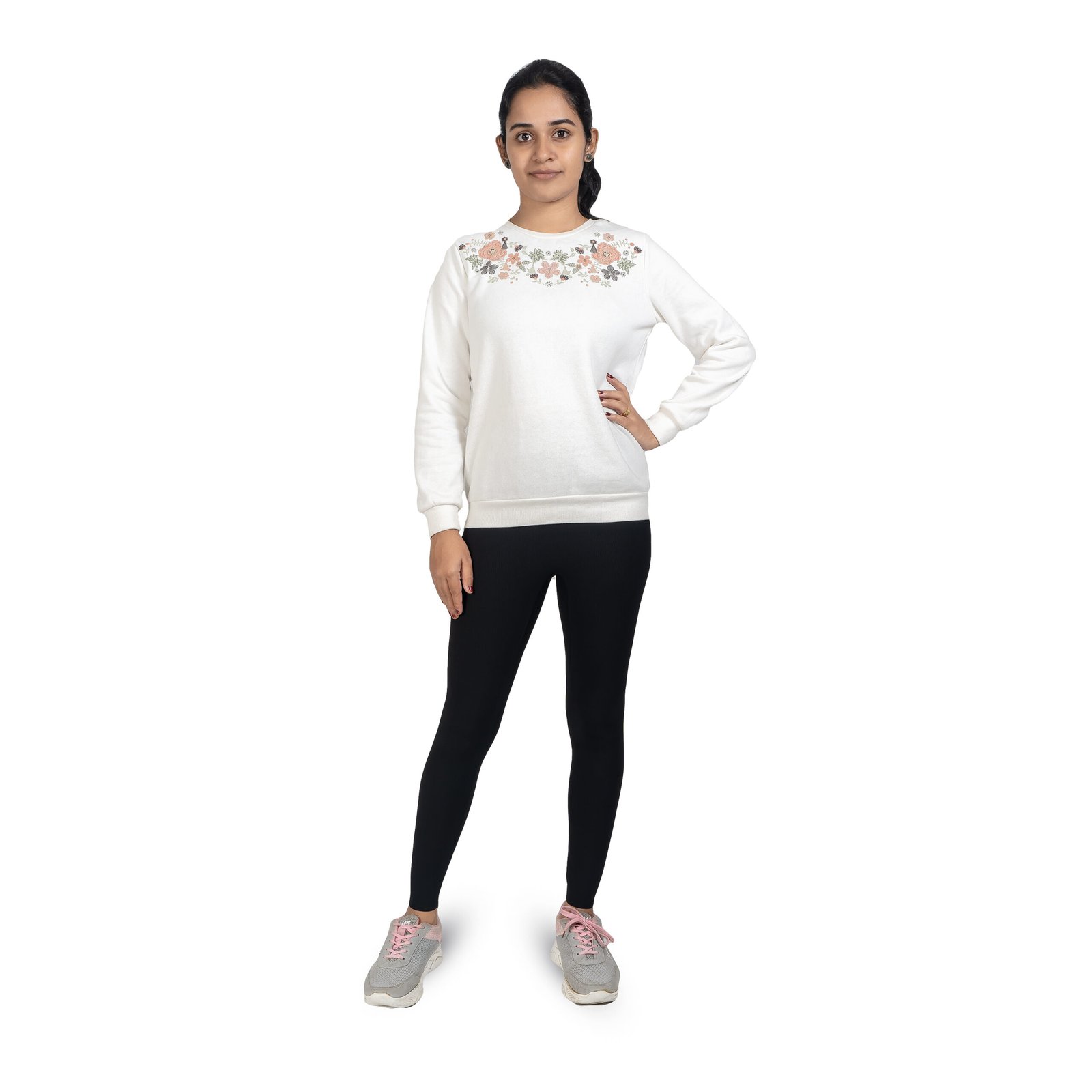 Black Stipe Women's Leggings - Elastic, Skin-Friendly, Fashionable & Comfortable Bottom Wear