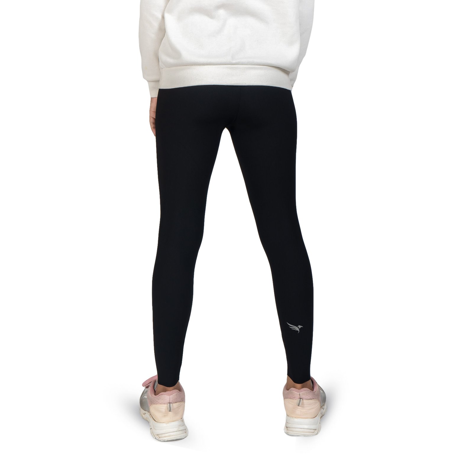 Black Stipe Women's Leggings - Elastic, Skin-Friendly, Fashionable & Comfortable Bottom Wear - Image 2