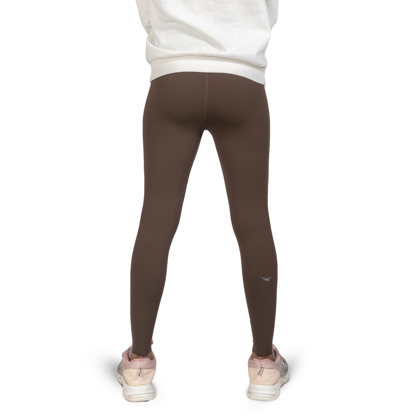 Brown Stipe Women's Leggings - Elastic, Skin-Friendly, Fashionable & Comfortable Bottom Wear - Image 3