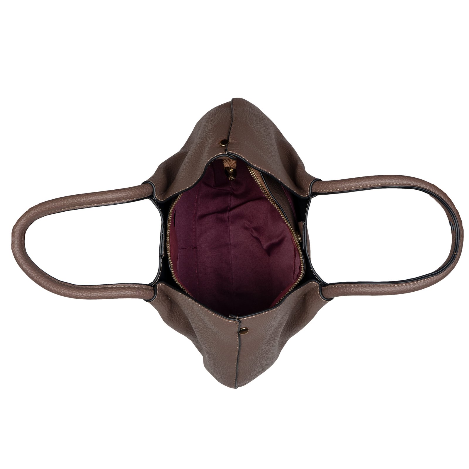 FIRSTGLOW Classic Dual-Shade Tote – Mocha Caramel Blend - Image 7