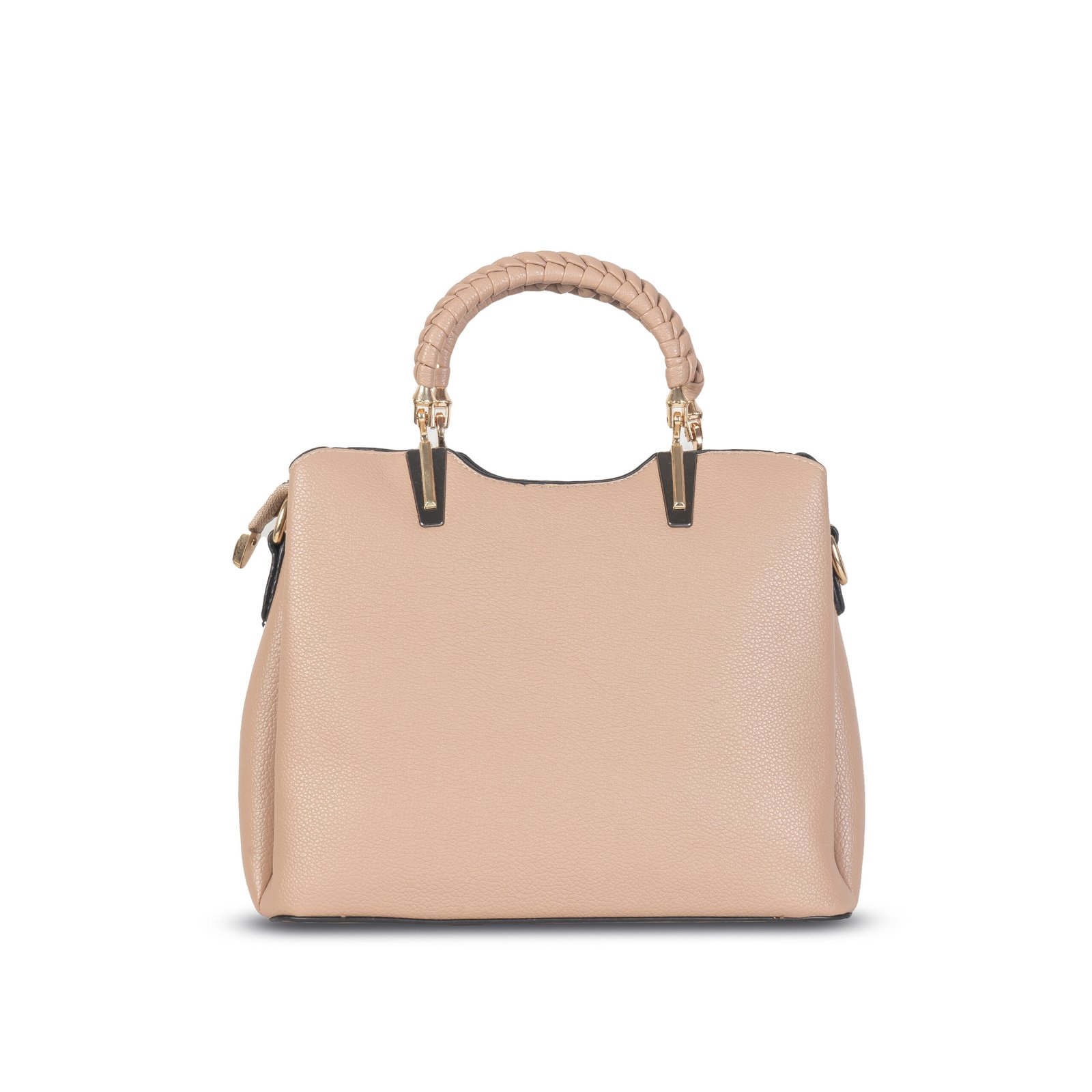 FIRSTGLOW Elegant Dual-Tone Harmony Tote – Blush Pearl - Image 5